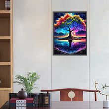 Load image into Gallery viewer, AB Diamond Painting - Full Square - Colorful tree of life (40*55CM)