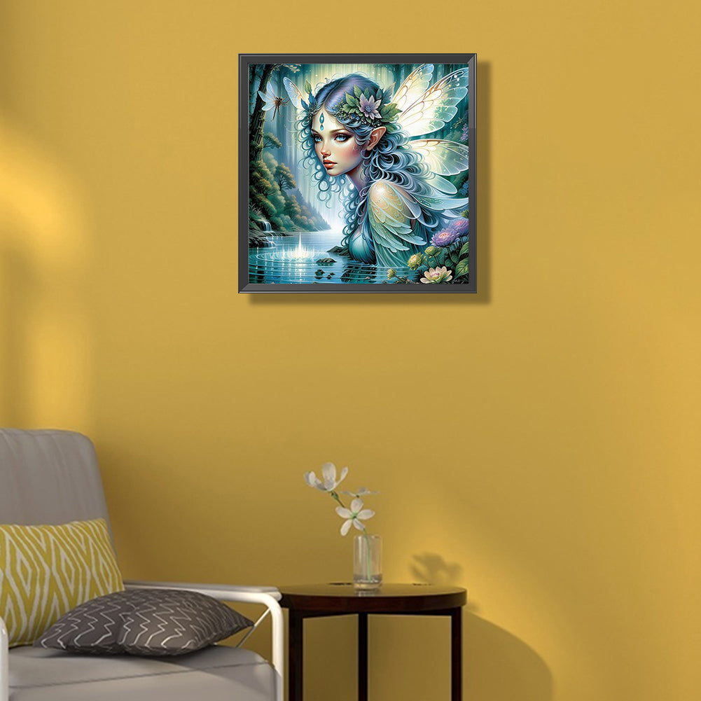 Diamond Painting - Full Round - girl (50*50CM)