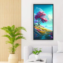 Load image into Gallery viewer, Diamond Painting - Full Round - Mountain wild flowers and trees (40*70CM)