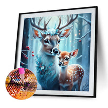 Load image into Gallery viewer, AB Diamond Painting - Full Round - Deer in the snow (30*30CM)