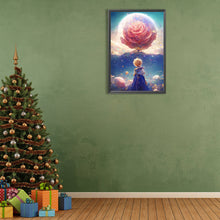 Load image into Gallery viewer, Diamond Painting - Full Round - The little prince and the rose (40*60CM)