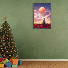 Load image into Gallery viewer, Diamond Painting - Full Round - The Little Prince and the Planet Rose (40*60CM)