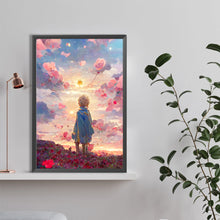 Load image into Gallery viewer, Diamond Painting - Full Round - The Little Prince and the Rose Field (40*60CM)