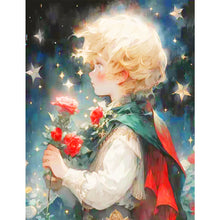 Load image into Gallery viewer, Diamond Painting - Full Round - The Little Prince and the Starry Rose (50*60CM)
