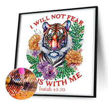 Load image into Gallery viewer, Diamond Painting - Partial Special Shaped - Retro literary calligraphy and painting (30*30CM)