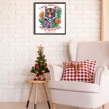 Load image into Gallery viewer, Diamond Painting - Partial Special Shaped - Retro literary calligraphy and painting (30*30CM)