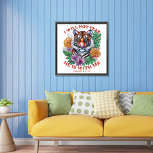 Load image into Gallery viewer, Diamond Painting - Partial Special Shaped - Retro literary calligraphy and painting (30*30CM)