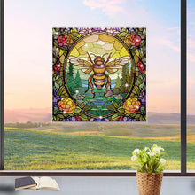 Load image into Gallery viewer, Diamond Painting Sticker Stained Glass Bee Diamonds Mosaic Stickers for Kid Gift