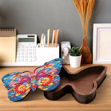 Load image into Gallery viewer, Wood DIY Diamond Painting Jewelry Organizer Box Kit for Adults Kids (Butterfly)