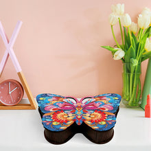 Load image into Gallery viewer, Wood DIY Diamond Painting Jewelry Organizer Box Kit for Adults Kids (Butterfly)