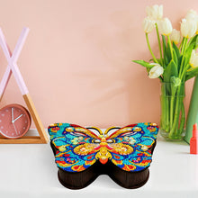 Load image into Gallery viewer, Wood DIY Diamond Painting Jewelry Organizer Box Kit for Adults Kids (Butterfly)