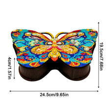 Load image into Gallery viewer, Wood DIY Diamond Painting Jewelry Organizer Box Kit for Adults Kids (Butterfly)