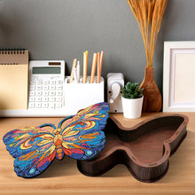 Load image into Gallery viewer, Wood DIY Diamond Painting Jewelry Organizer Box Kit for Adults Kids (Butterfly)