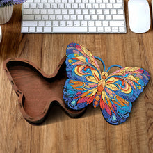 Load image into Gallery viewer, Wood DIY Diamond Painting Jewelry Organizer Box Kit for Adults Kids (Butterfly)