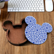 Load image into Gallery viewer, Wood DIY Diamond Painting Jewelry Organizer Box Kit for Adults Kids (Mandala)