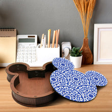 Load image into Gallery viewer, Wood DIY Diamond Painting Jewelry Organizer Box Kit for Adults Kids (Mandala)