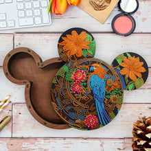 Load image into Gallery viewer, Wood DIY Diamond Painting Jewelry Organizer Box Kit for Adults Kids(Flower Bird)