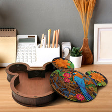 Load image into Gallery viewer, Wood DIY Diamond Painting Jewelry Organizer Box Kit for Adults Kids(Flower Bird)