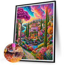 Load image into Gallery viewer, Diamond Painting - Full Round - garden house (30*40CM)