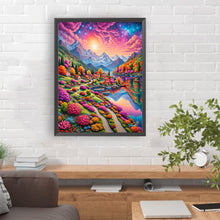 Load image into Gallery viewer, Diamond Painting - Full Round - garden house (30*40CM)