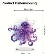 Load image into Gallery viewer, 5D Diamond Painting Desktop Ornament for Home Office Desktop Decor (Octopus)