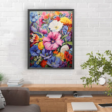 Load image into Gallery viewer, Diamond Painting - Full Round - bouquet (30*40CM)