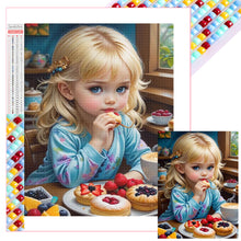 Load image into Gallery viewer, Diamond Painting - Full Square - little girl holding animals (30*40CM)