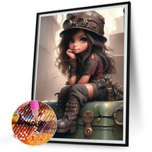 Load image into Gallery viewer, Diamond Painting - Full Square - cool girl (30*40CM)