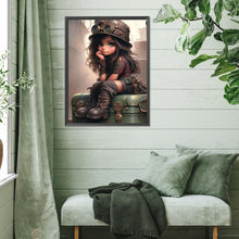 Load image into Gallery viewer, Diamond Painting - Full Square - cool girl (30*40CM)