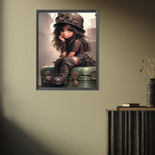 Load image into Gallery viewer, Diamond Painting - Full Square - cool girl (30*40CM)