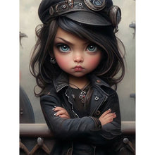 Load image into Gallery viewer, Diamond Painting - Full Square - cool girl (30*40CM)
