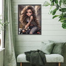 Load image into Gallery viewer, Diamond Painting - Full Square - cool girl (30*40CM)