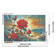 Load image into Gallery viewer, Diamond Painting - Full Round - coast rose (60*40CM)