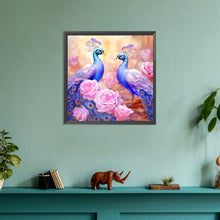 Load image into Gallery viewer, Diamond Painting - Full Round - Peacock (30*30CM)