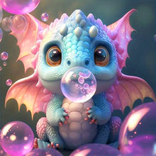 Load image into Gallery viewer, Diamond Painting - Full Round - Bubble Bobble (30*30CM)