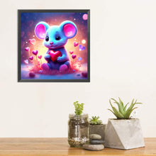 Load image into Gallery viewer, Diamond Painting - Full Square - caring mouse (30*30CM)