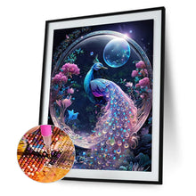 Load image into Gallery viewer, Diamond Painting - Full Round - Peacock (30*40CM)