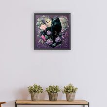 Load image into Gallery viewer, Diamond Painting - Full Round - loving cat (30*30CM)