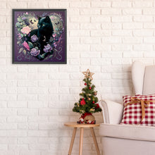 Load image into Gallery viewer, Diamond Painting - Full Round - loving cat (30*30CM)