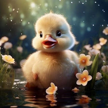 Load image into Gallery viewer, Diamond Painting - Full Square - Duck (30*30CM)