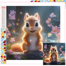 Load image into Gallery viewer, Diamond Painting - Full Square - squirrel (30*30CM)