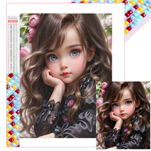 Load image into Gallery viewer, Diamond Painting - Full Square - little girl (40*50CM)