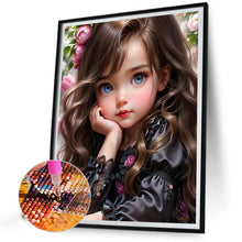 Load image into Gallery viewer, Diamond Painting - Full Square - little girl (40*50CM)