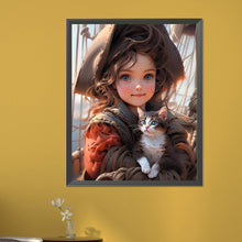 Load image into Gallery viewer, Diamond Painting - Full Square - little girl (40*50CM)