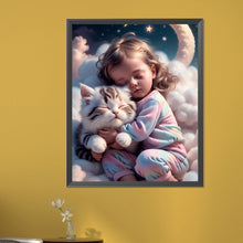 Load image into Gallery viewer, Diamond Painting - Full Square - little girl (40*50CM)