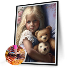 Load image into Gallery viewer, Diamond Painting - Full Square - little girl (40*50CM)