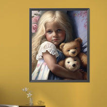 Load image into Gallery viewer, Diamond Painting - Full Square - little girl (40*50CM)