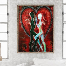 Load image into Gallery viewer, Diamond Painting - Full Round - meditation power (30*40CM)