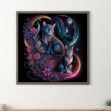 Load image into Gallery viewer, Diamond Painting - Full Round - cat (30*30CM)