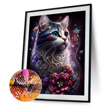 Load image into Gallery viewer, Diamond Painting - Full Round - cat (30*40CM)